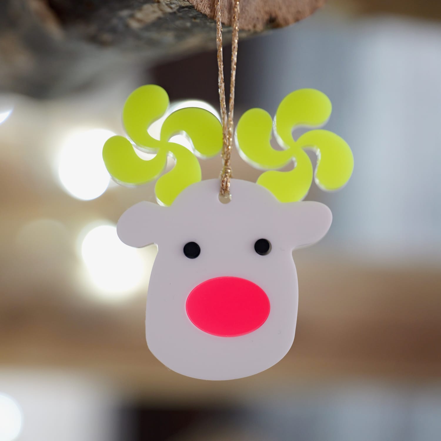 Boule Noël petit renne Basque